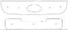 Trim/Protection Strip, radiator grille Kia Sportage 2007-2010