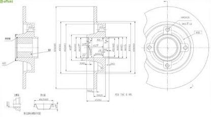 Brake Disc PSA - 4246.Z9