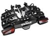 Bike Rack, trailer hitch carrier VeloCompact 3 (3 kuni 4 rattale, 13pin)