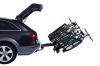 Bike Rack, trailer hitch carrier VeloCompact 3 (3 kuni 4 rattale, 13pin)