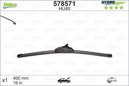 Wiper Blade VALEO HydroConnect Upgrade 40cm