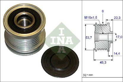 Alternator Freewheel Clutch Opel,Saab
