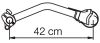 Extension Set, trailer hitch bike carrier Omnibike 3 raami hoidik 42cm