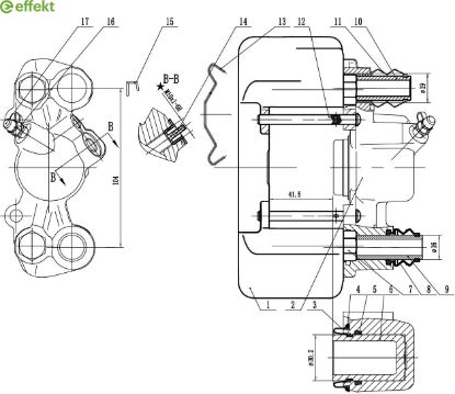 Brake Caliper Toyota