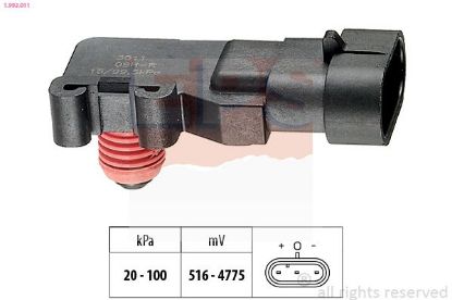 Air Pressure Sensor, altitude adaption Opel, Renault