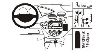 Trim Frame Ford Focus 99-