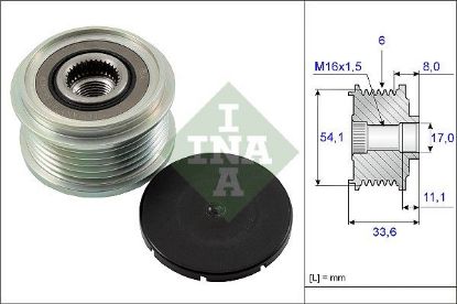 Alternator Freewheel Clutch BMW - 12 31 7 794 970, PSA - 5705 AS