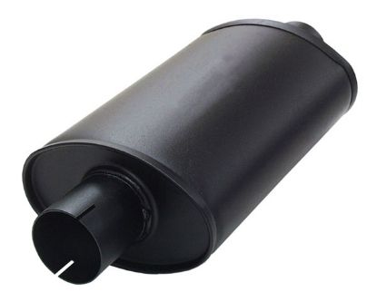 Centre/Rear Muffler Pütt Super 2,5" ovaal 115/185mm L=320mm