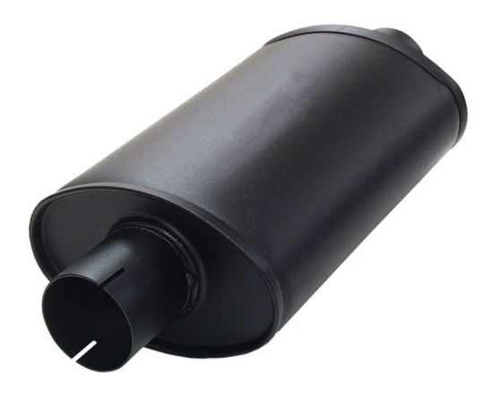 Centre/Rear Muffler Pütt Super 2,5" ovaal 115/185mm L=320mm