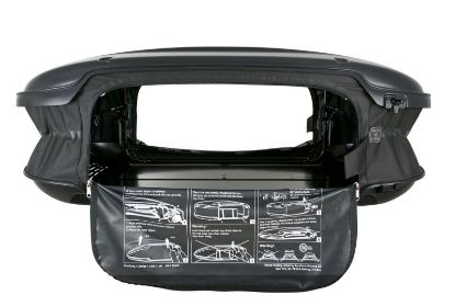 Roof Box (141x89x26/52cm; 500L), Black Matt