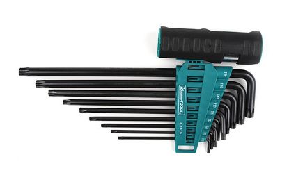 Screwdriver torx-i kompl. T10-T50