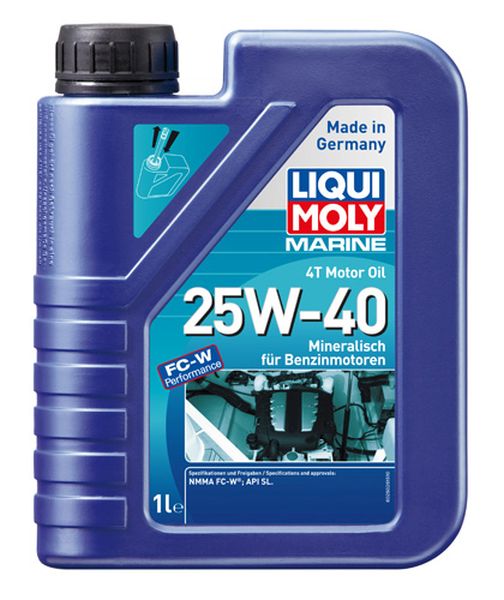 Engine Oil Marine 25W-40 1L