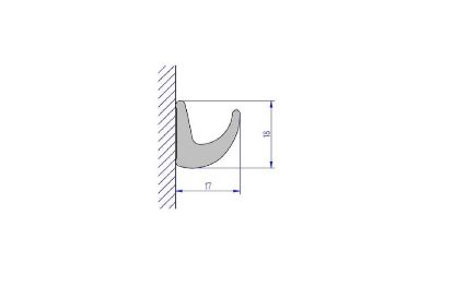 Mounting Set, roof rack Gutter, isekleepuv äravoolusüsteem 4,5m