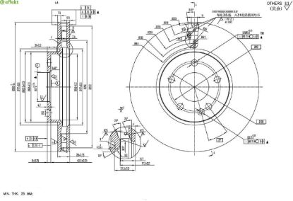 Brake Disc MERCEDES
