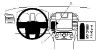 Trim Frame Chrysler 300 2011-2014 keskele