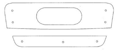 Trim/Protection Strip, radiator grille Audi A3 2005-2008/A3 Sportback 2004-2008