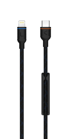 Laadimiskaabel Premium USB-C - MFi apple lightn. 1,3m