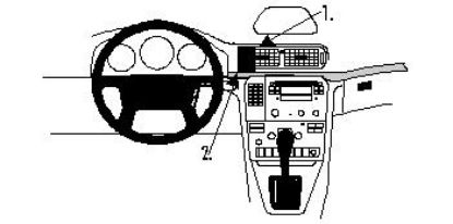 Trim Frame Volvo S80 99-02