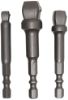 Reducing Adapter, ratchet 3-piece Drill Wobble Adapter Set