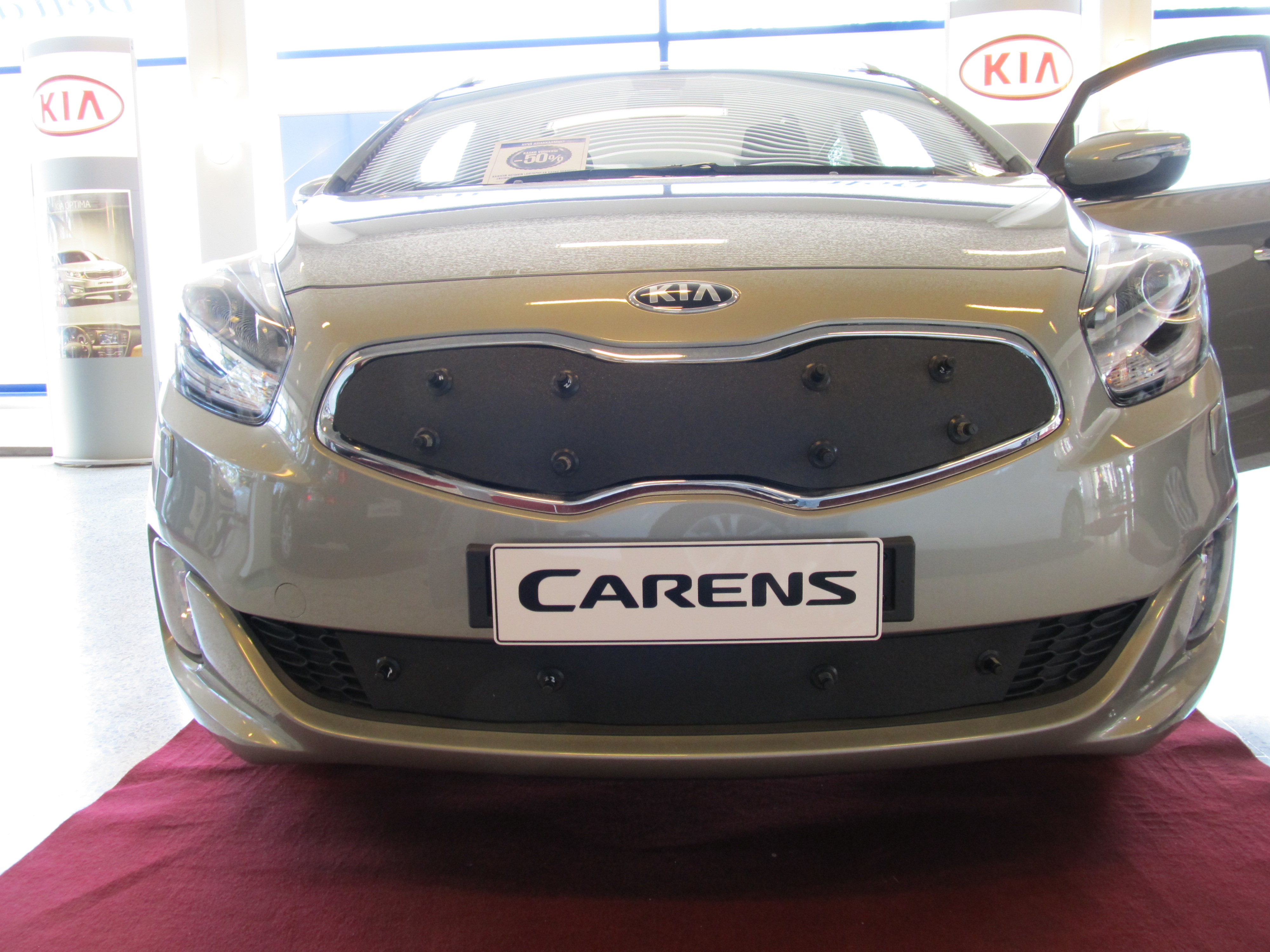 Trim/Protection Strip, radiator grille Kia Carens 2013-2016