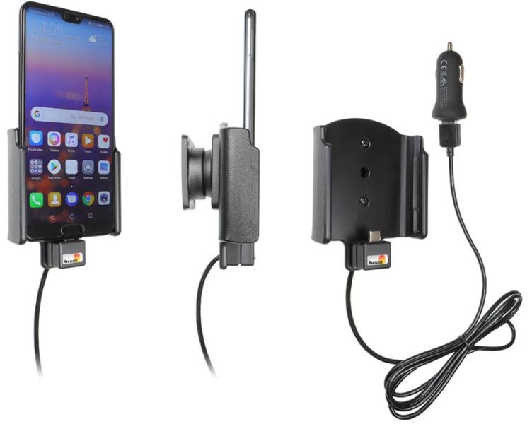 Mobile phone/PDA holder Huawei P20 aktiivne, sig. süütaja laadija 2,1A