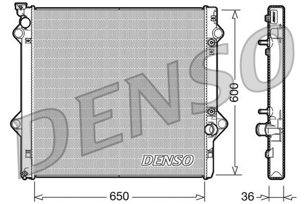 Radiator, engine cooling TOYOTA Landcruiser / Lexus G
