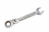 Ring-/Open End Spanner narrega 18mm, liigendiga