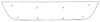Trim/Protection Strip, radiator grille VW Scirocco 2008-2014