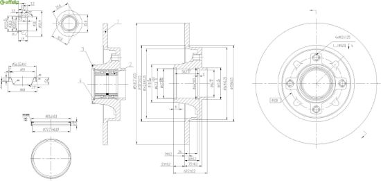 Brake Disc PSA - 16 192 379 80