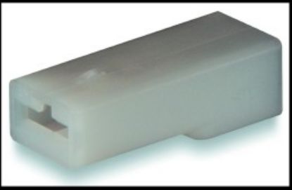 Plug 1 klemm, 6,3mm, sisem.