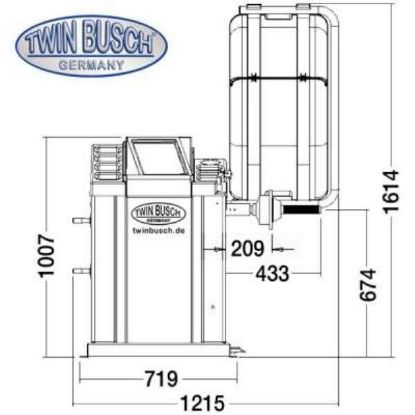 Valve, flame starter system TWF-00 Poolautomaatne sõiduauto 230 V / 1 faas