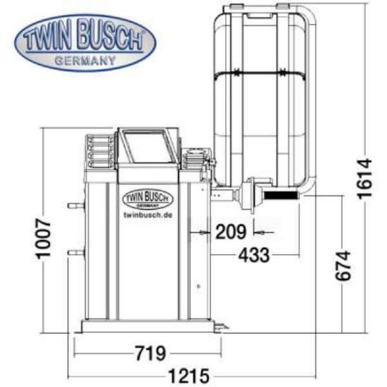 Valve, flame starter system TWF-00 Poolautomaatne sõiduauto 230 V / 1 faas