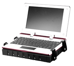 Mobile phone/PDA holder Sülearvutile RAM mount 220-300mm