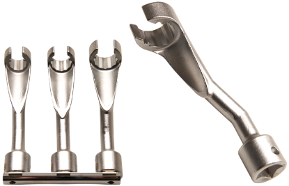 Release Tool Set, fuel line Avasilmus padrunvõtmed 14/17/19mm