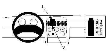 Trim Frame Opel Corsa