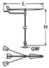 Akukast tuulelipp WindKing, A2, 400mm