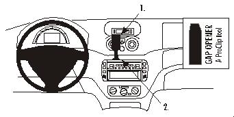Trim Frame Citroen C3 02-