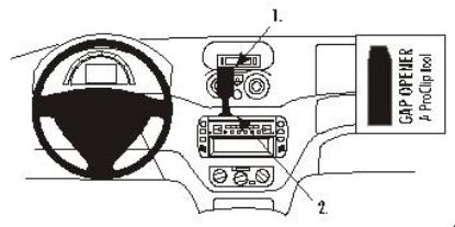 Trim Frame Citroen C3 02-