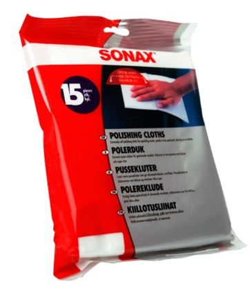 Polishing Cloth poleerimislapid, 15tk