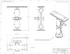 Mobile phone/PDA holder kinnitusvars C-kuul pikkus 187mm alusplaat 5x16cm