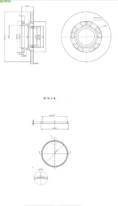 Brake Disc FORD - BK212A097CA
