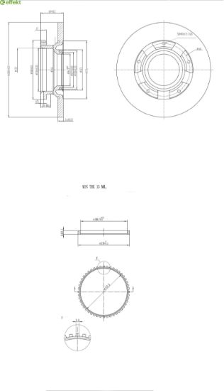 Brake Disc FORD - BK212A097CA