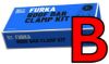 Mounting Set, roof rack Furka B (2tk)