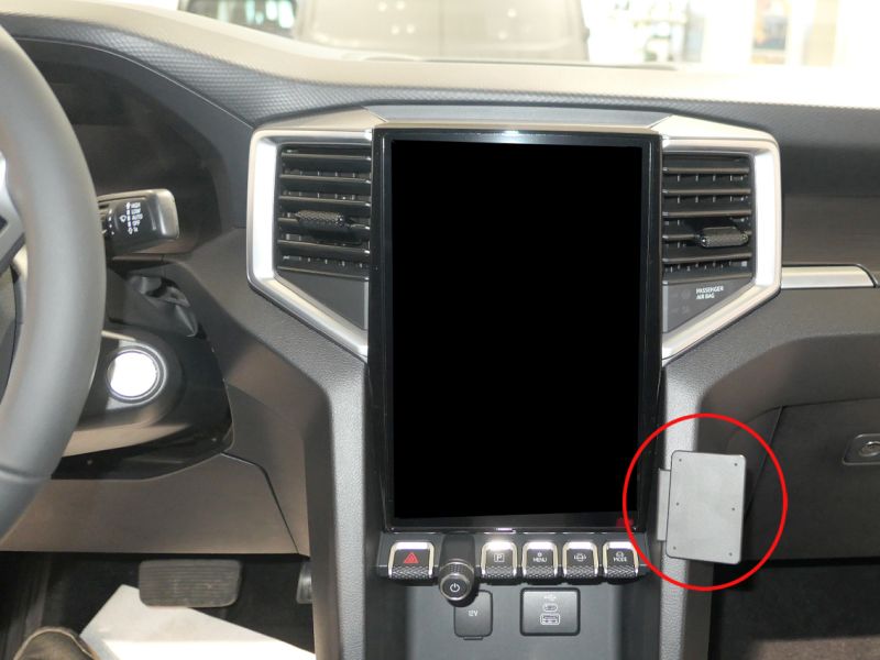 Trim Frame VW Amarok 2024> keskele paremale