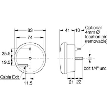 Daytime Running Light 12V