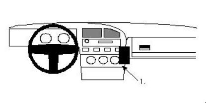 Trim Frame VW Passat 88-93