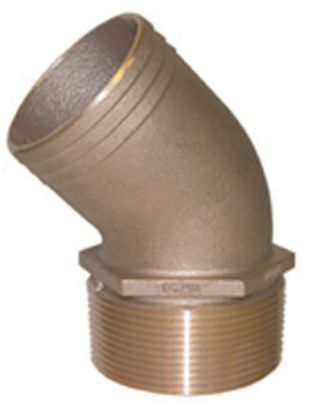 Eelsoojendi 1-1/2" NPT x 38mm voolikule  45 kraadine ühendus