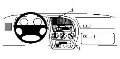 Trim Frame Peugeot 306 93-98