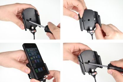 Mobile phone/PDA holder Apple iPhone 5/5S/SE 59-63mm sig.laadija