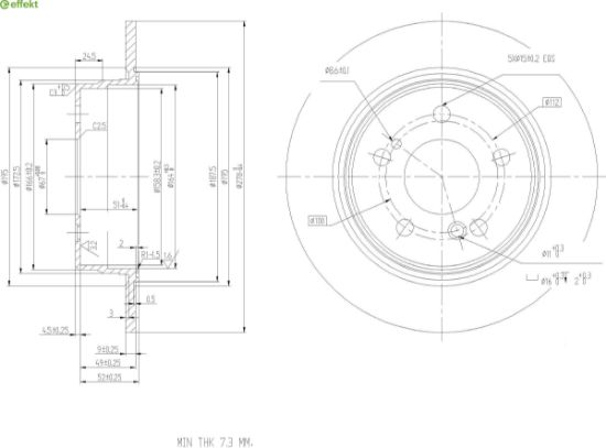Brake Disc MERCEDES